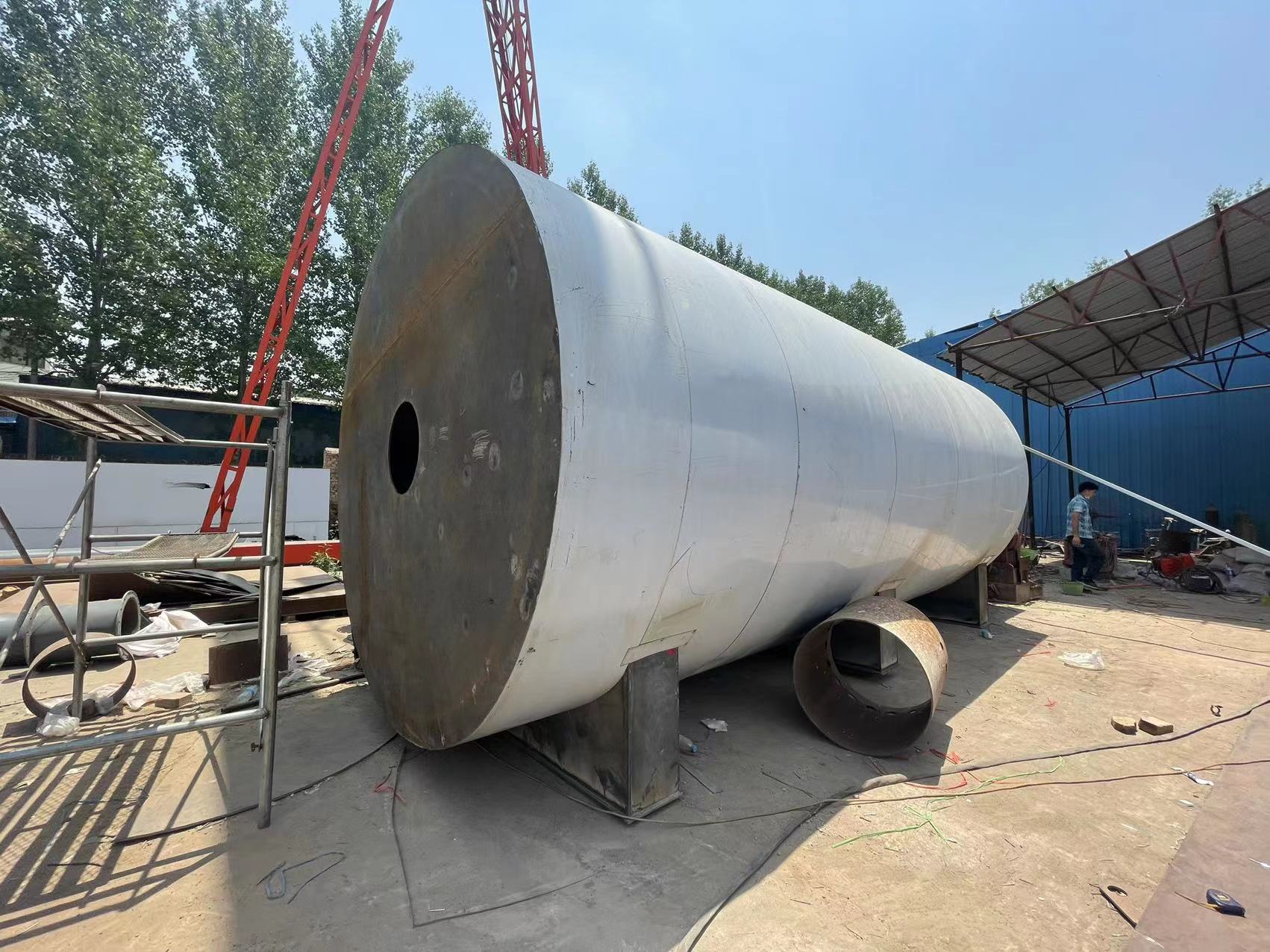 19吨矿热炉烟气余热换热器
